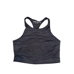 Outdoor Voices Sports Bra Wireless Workout Gym Yoga Charcoal Black Size XS